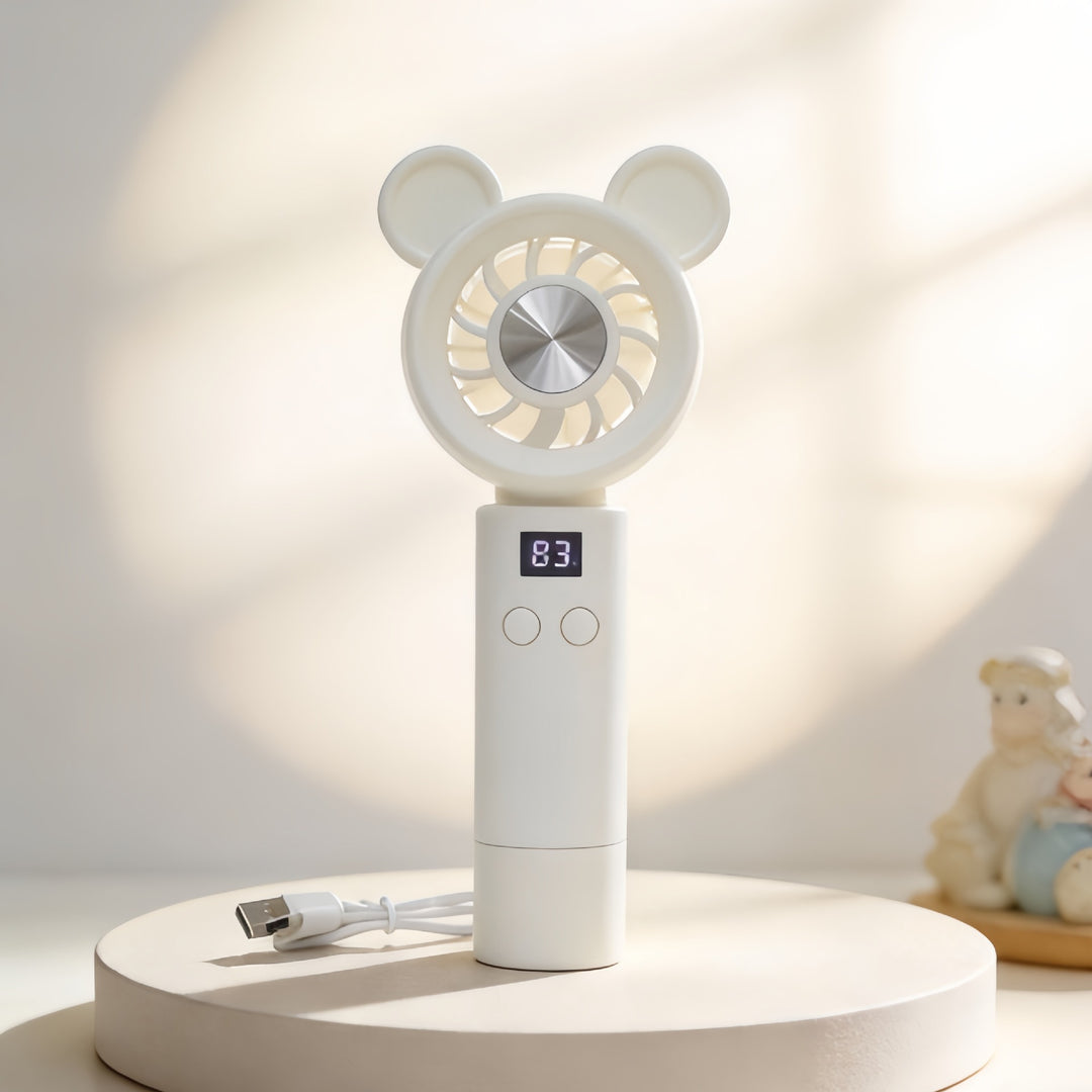 Women's Portable High-Speed Handheld Fan Bowlift