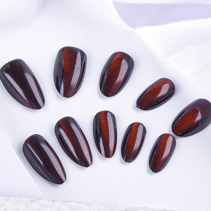 Elegant Stiletto Press-On Nails Bowlift
