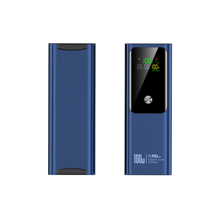 Portable power bank with intelligent charging display Bowlift