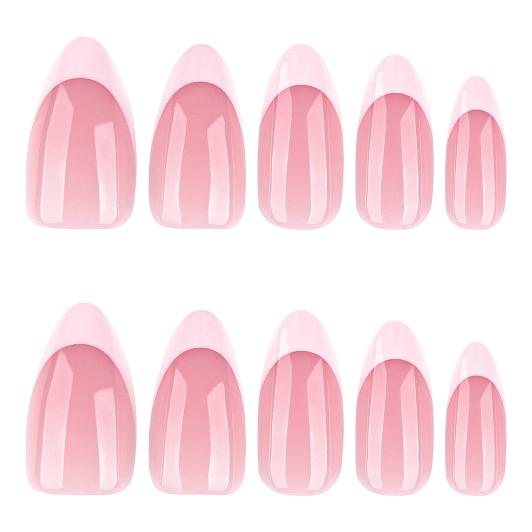 Stylish French Nail Extensions Bowlift