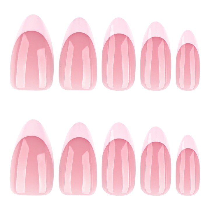 Stylish French Nail Extensions Bowlift