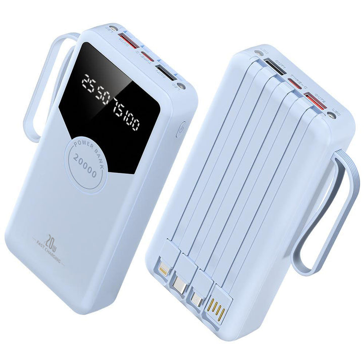 Power bank with fast charging function and LED display Bowlift