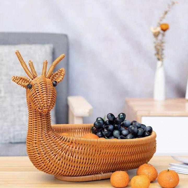 Decorative Woven Basket Bowlift