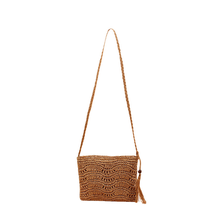 Handcrafted Crossbody Bag Made of Natural Material Bowlift