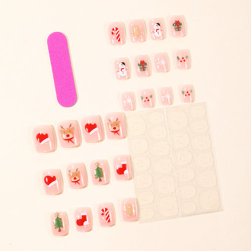 Festive Holiday-Themed Nail Art Extensions Bowlift 1789713259
