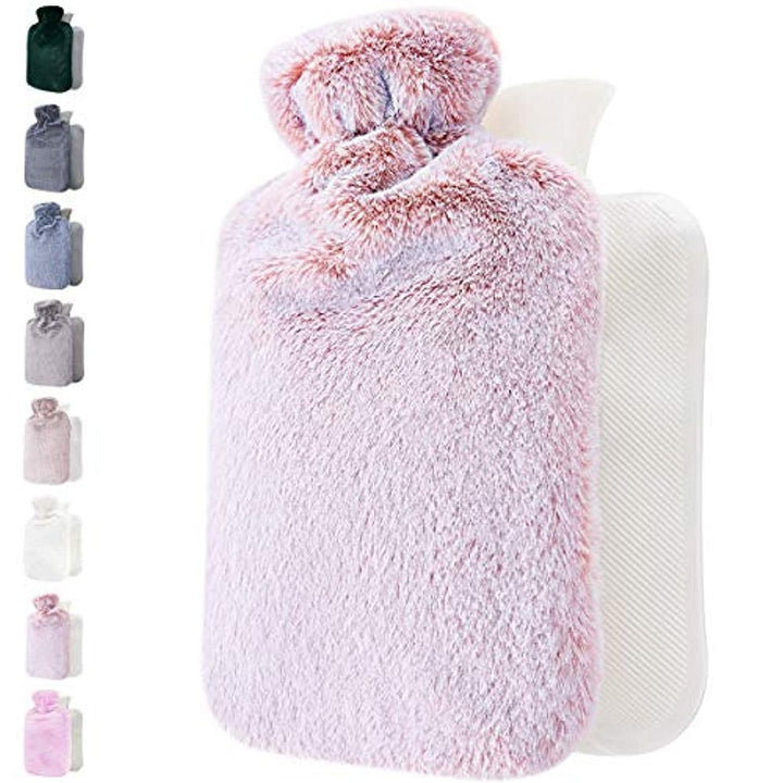 Plush Hot Water Bottle with Cover Bowlift