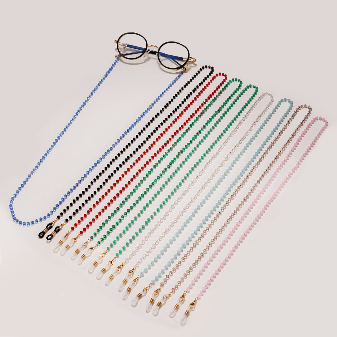 Elegant Beaded Eyewear Necklace Bowlift
