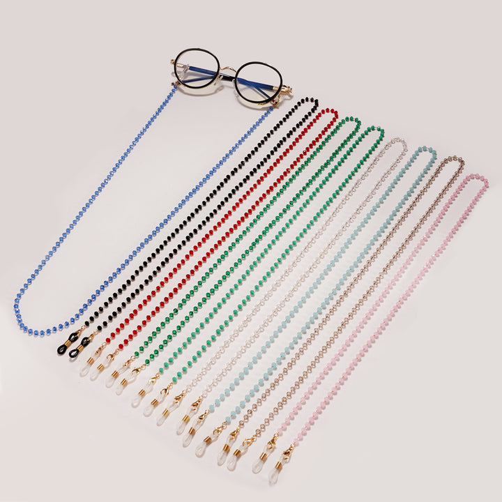 Elegant Beaded Eyewear Necklace Bowlift