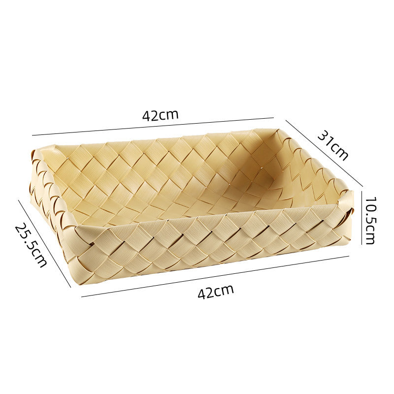 Handwoven Storage Tray Bowlift