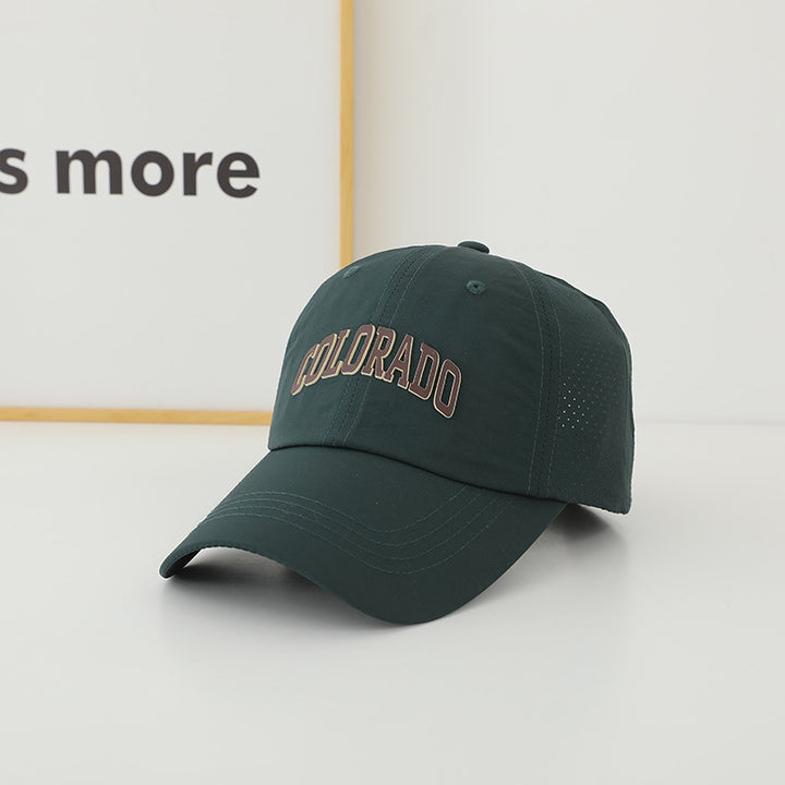 Ladies sporty running cap with breathable mesh Bowlift