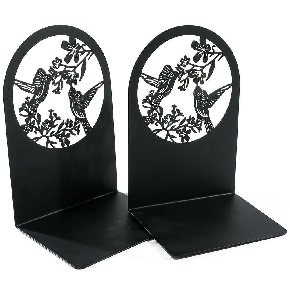 Decorative Metal Hummingbird Bookends