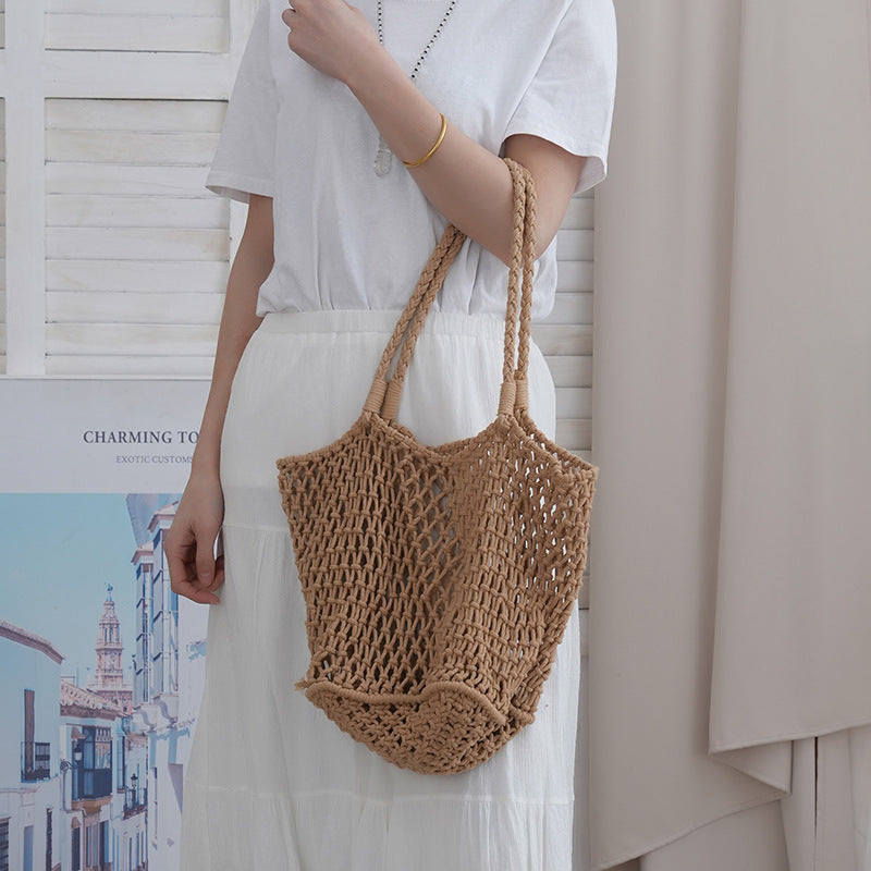 Crocheted Tote Bag Bowlift