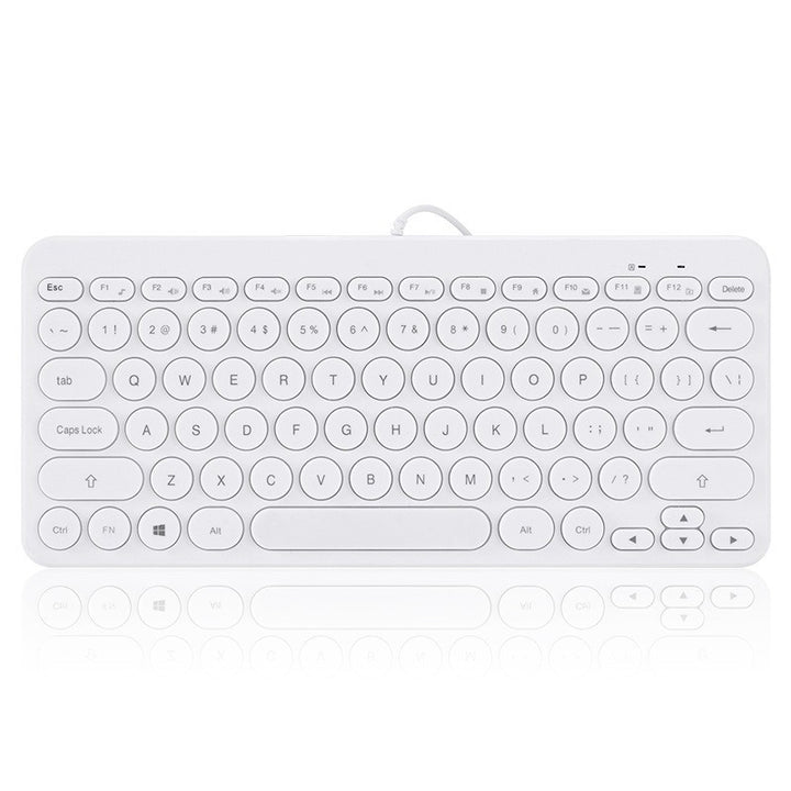 Wireless Mini Keyboard with Compact Design Bowlift