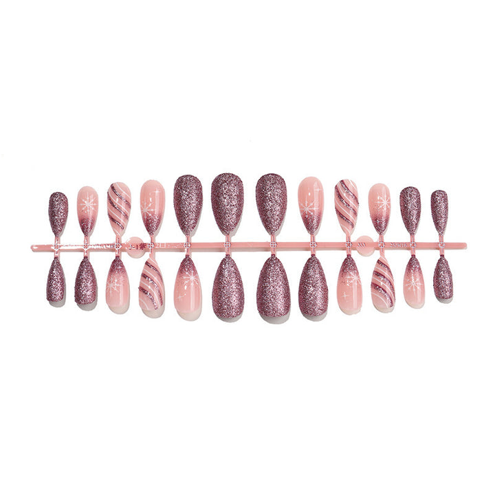 Creative Nail Art Set with Glitter and Ornament Decorations Bowlift