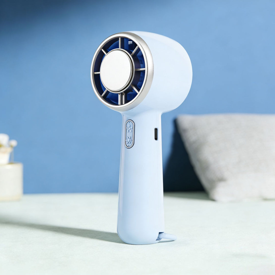Unisex Portable, ergonomic mini fan with USB connection and stepless speed control Bowlift