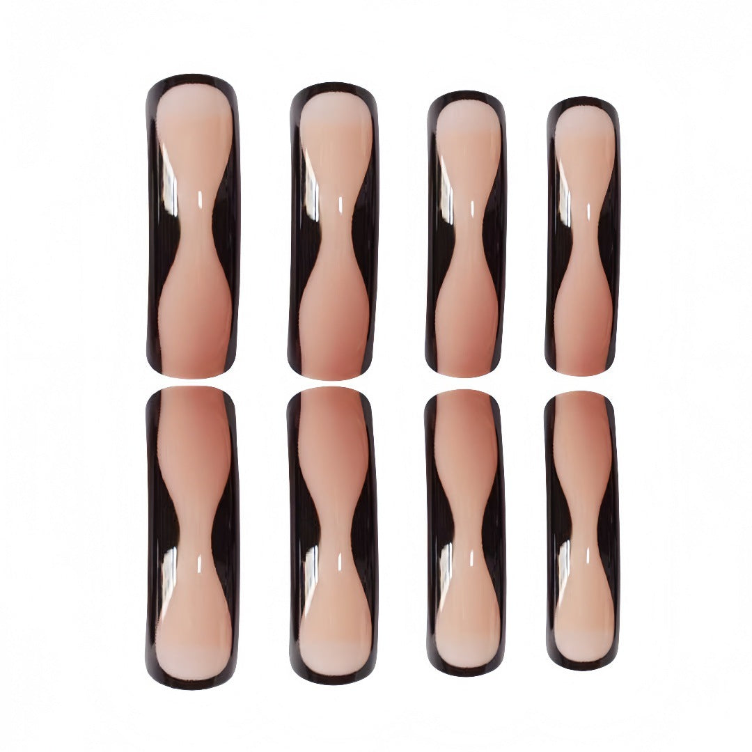 Bold Artistic Press-On Nail Extensions Bowlift