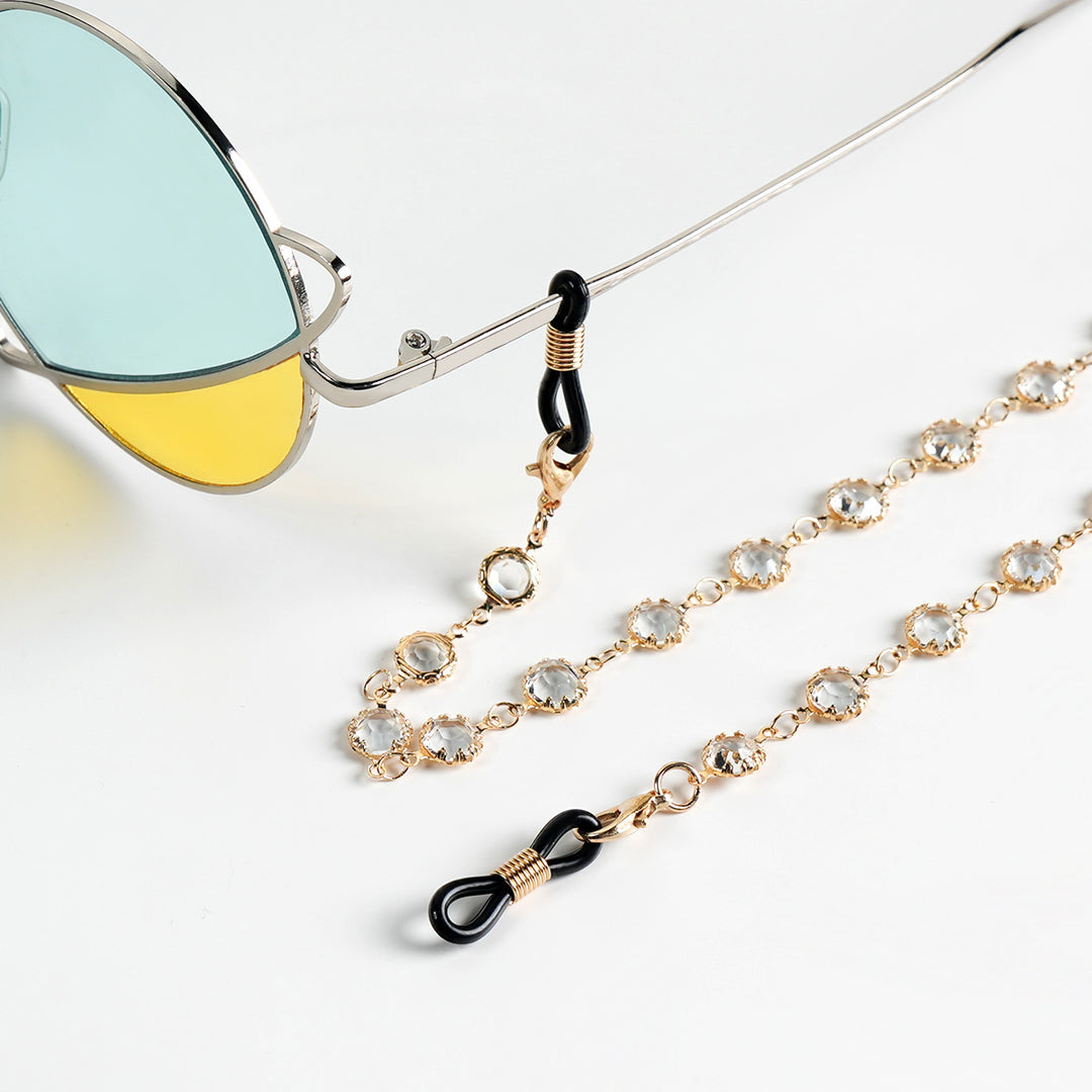 Dazzling Crystal Glasses Chain Bowlift