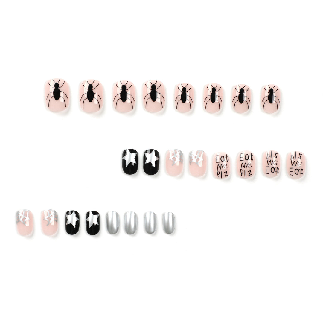 Creative nail art with Halloween motifs Bowlift