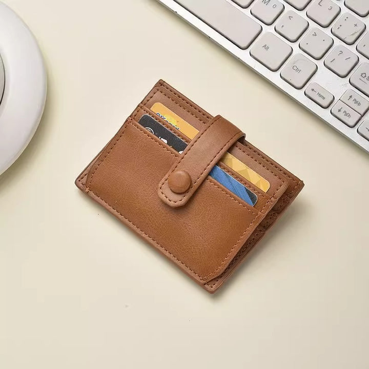 Minimalist Leather Card Holder Bowlift