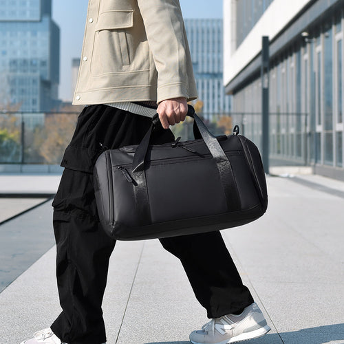 Water-Resistant Travel Duffle Bowlift