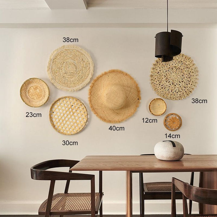 Elegant Wall Decoration Made of Natural Materials Bowlift