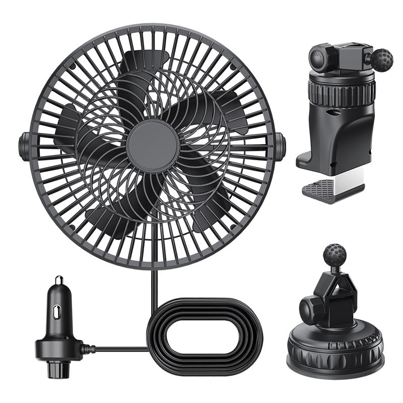 Unisex Car Fan with Flexible Mount Bowlift