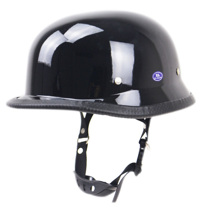 Classic Vintage Motorcycle Helmet Bowlift