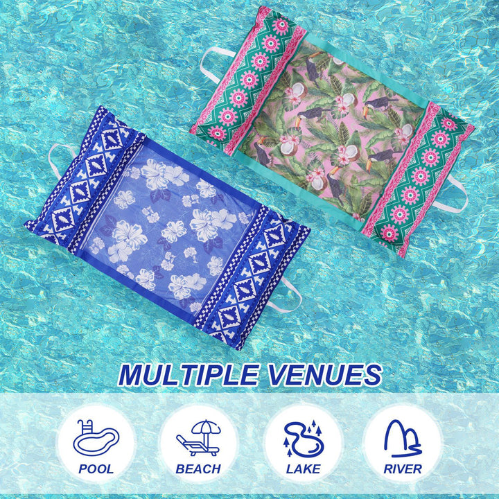 Ladies Inflatable Relaxation Lounge with Colorful Plant Pattern Bowlift