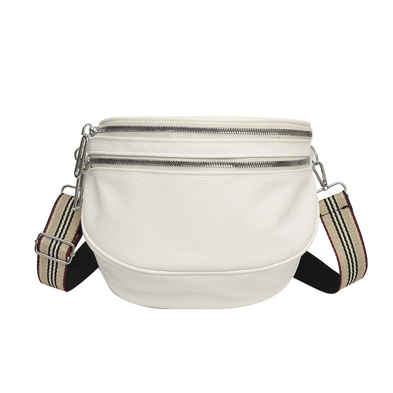 WoChic Dual-Zipper Crossbody Bag Bowlift