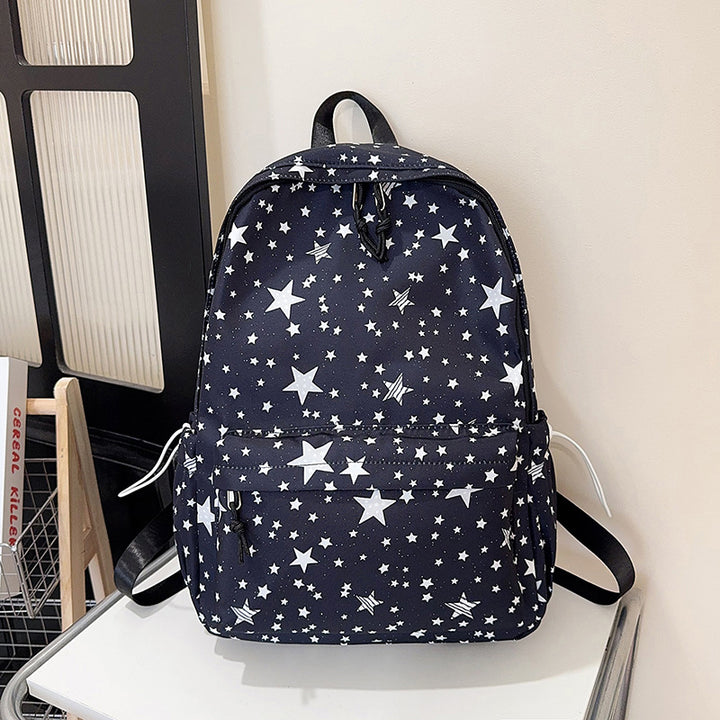 Star-Patterned Casual Daypack