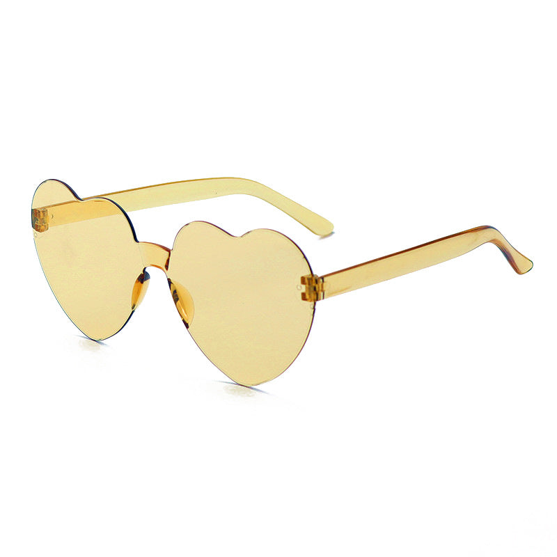 Heart-Shaped Fashion Sunglasses Bowlift