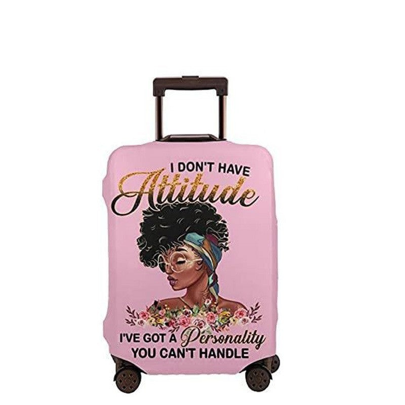 Women's hard-shell suitcase with unique skull and rose design Bowlift