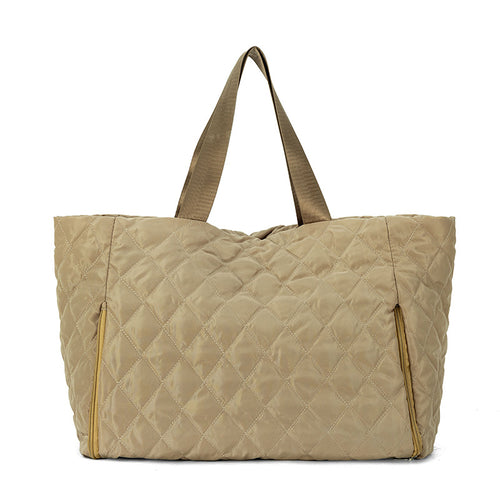 Spacious Quilted All-Purpose Tote Bag Bowlift