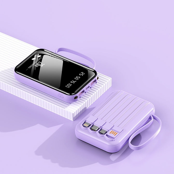 Power bank with innovative fast charging function and digital display Bowlift