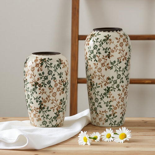 Floral ceramic vase Bowlift