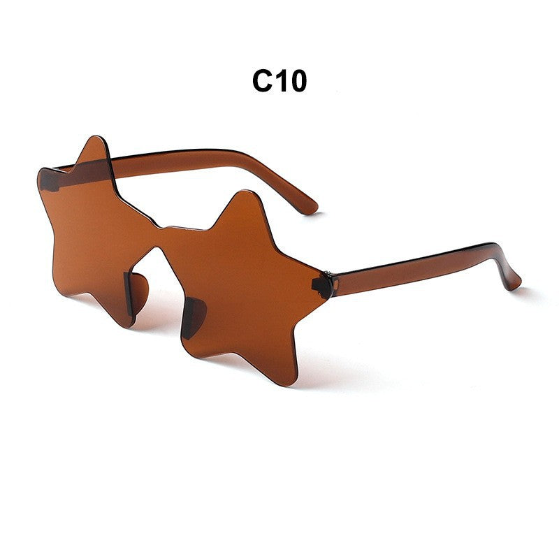 Ladies Star-Shaped Sunglasses Bowlift