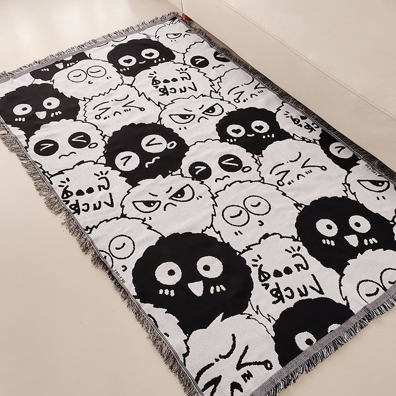 Whimsical Artistic Tapestry Throw Blanket
