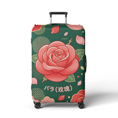 Women's suitcase cover with floral patterns Bowlift