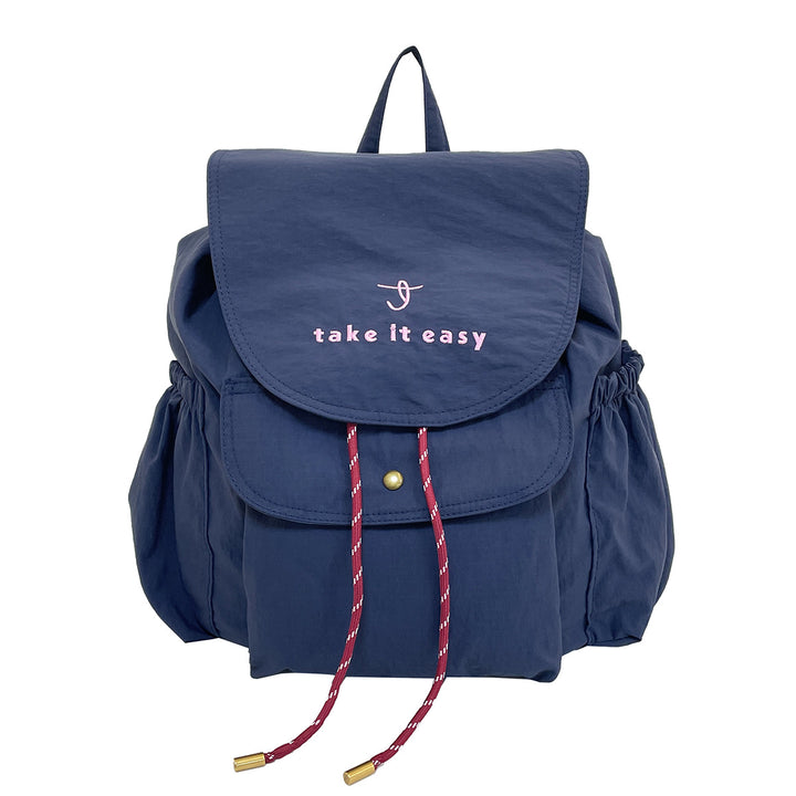 Relaxed Fit Drawstring Backpack