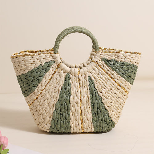 Handcrafted basket bag in modern design Bowlift