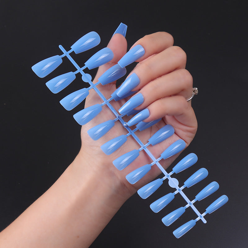 Stunning Black Stiletto Press-On Nails Bowlift