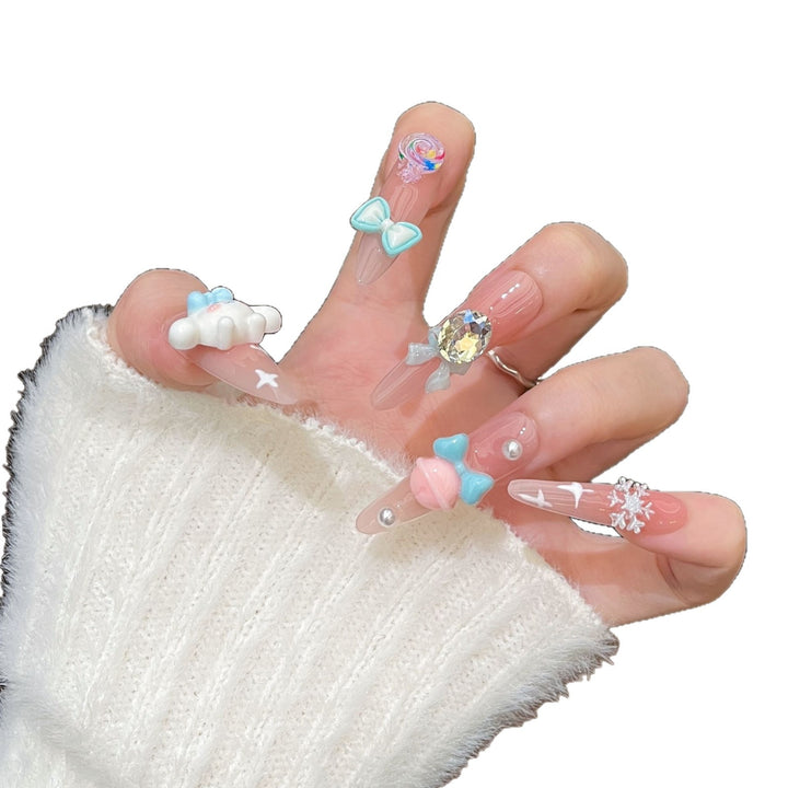 Decorative 3D Character Nail Art Set Bowlift