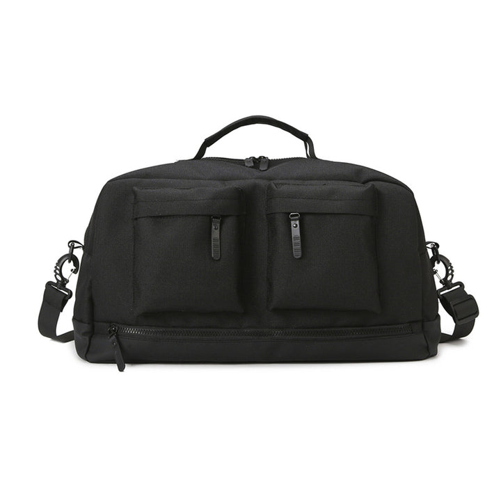 Sporty travel bag with two additional outer pockets Bowlift