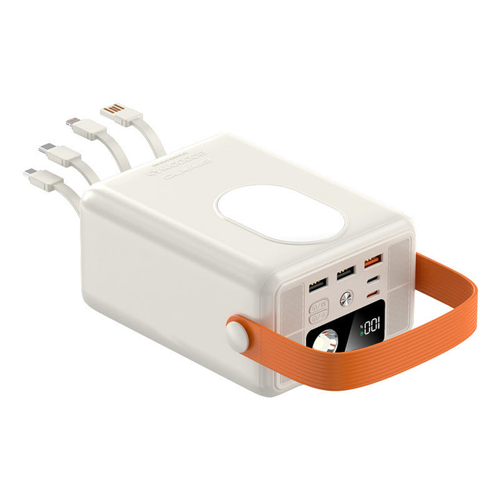 Portable charger with multifunctional smart features Bowlift