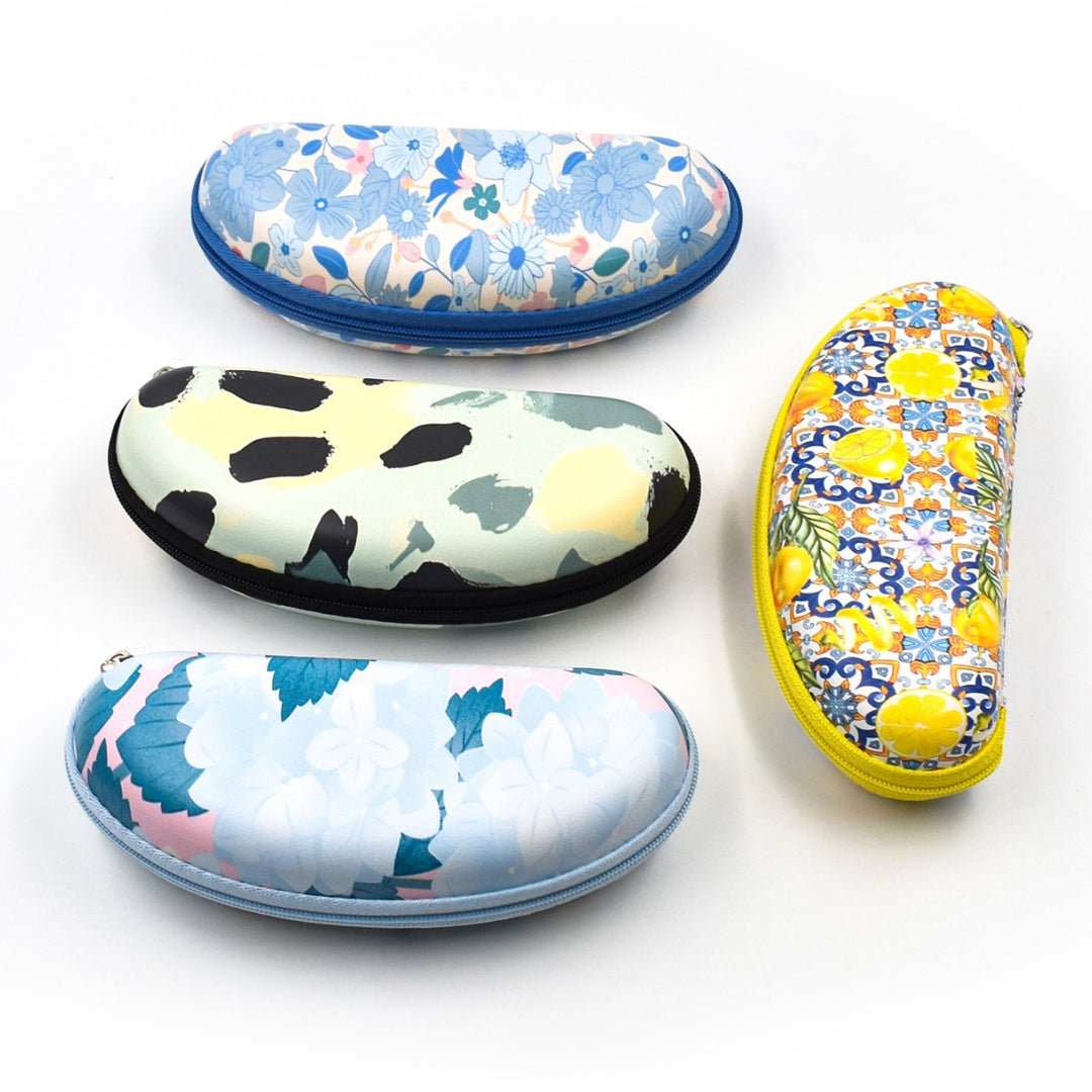 Floral Pattern Eyewear Storage Case Bowlift