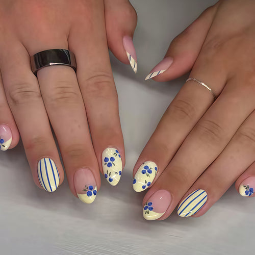 Vibrant Floral Nail Art Tips Bowlift
