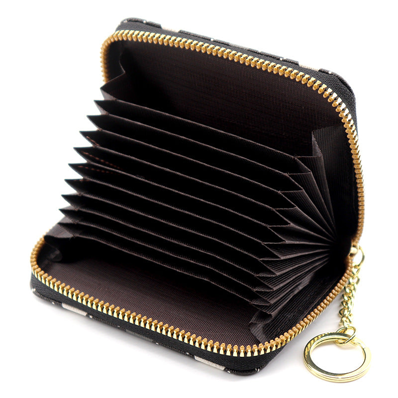 Elegant Argyle Pattern Coin Purse