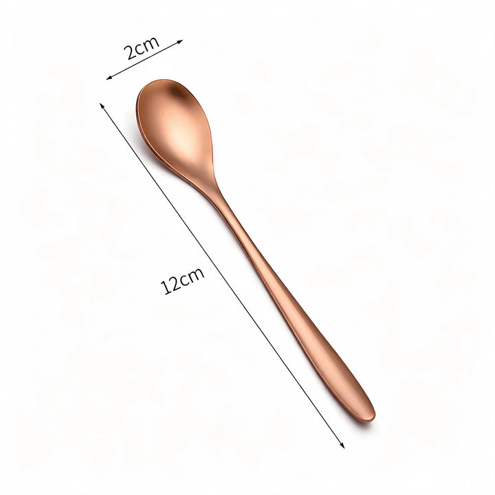 Elegant Dessert Spoon Made of High-Quality Stainless Steel Bowlift