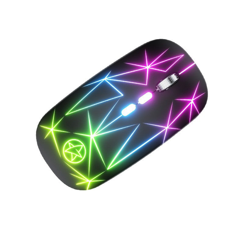 Bluetooth Gaming Mouse with Dual Mode and RGB Lighting Bowlift