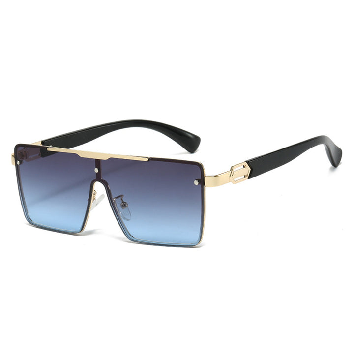 Women Fashionable Oversized Sunglasses in Exclusive Tortoiseshell Design Bowlift